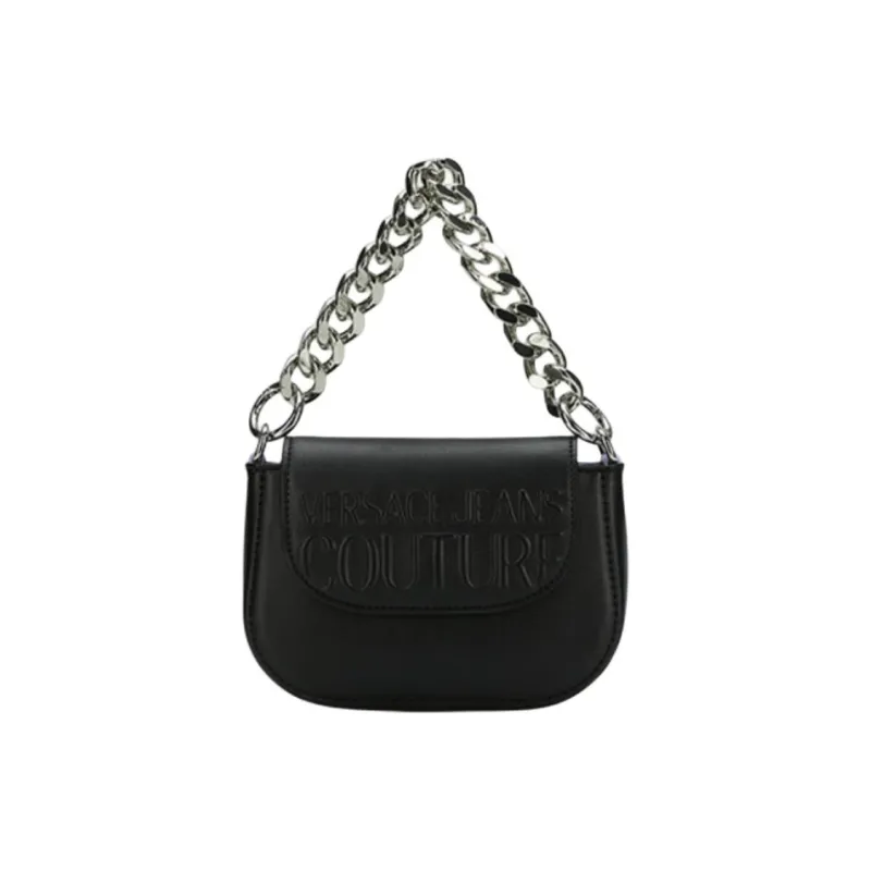 FANSIZHE Jeans Couture PU Bonded Synthetic Leather Handbag Women's Black-0