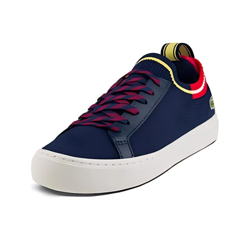 LACOSTE Low Top Skateboard Shoes Women's Blue-2