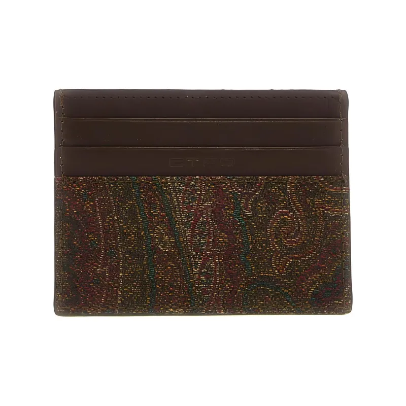 ETRO Pegaso Embroidered Paisley Card Holder-1