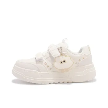 Miss Zhang Skateboard Shoes Women's White Khaki