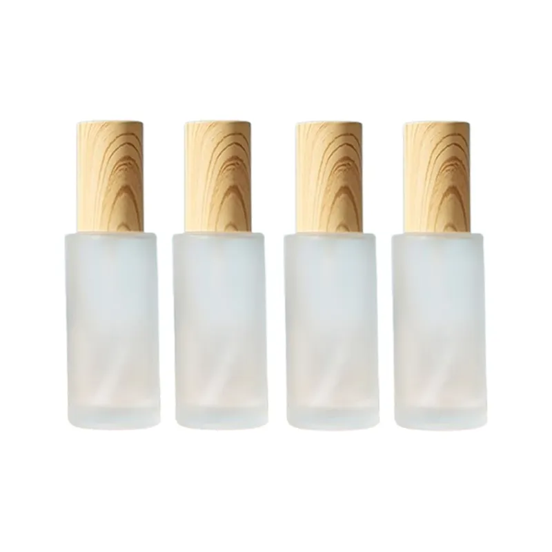 JIANYINGSHU 2 Pcs Up] Matte Glass Spray Bottle 50ml Thickened Glass Wear Resistant Durable Travel Portable Small Bottle-7