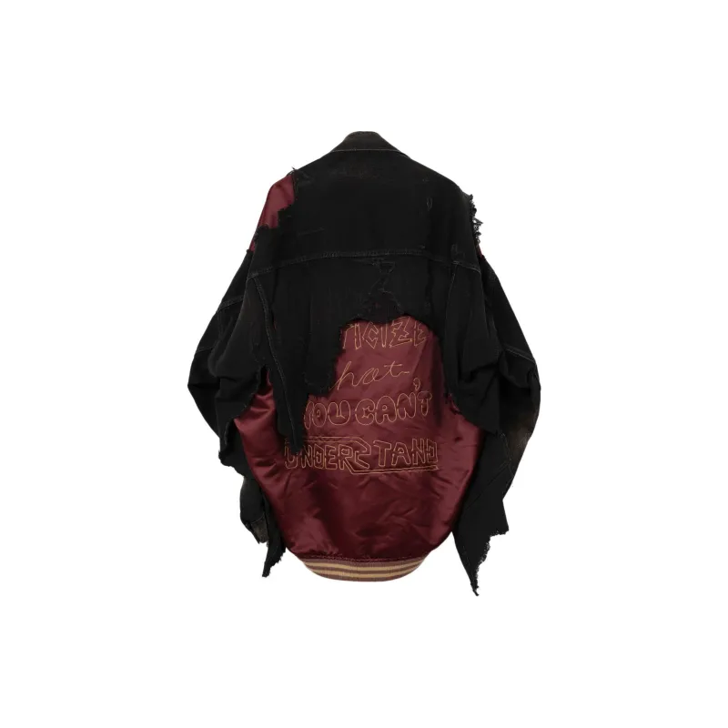 Maison Mihara Yasuhiro Layered Denim Jacket-1