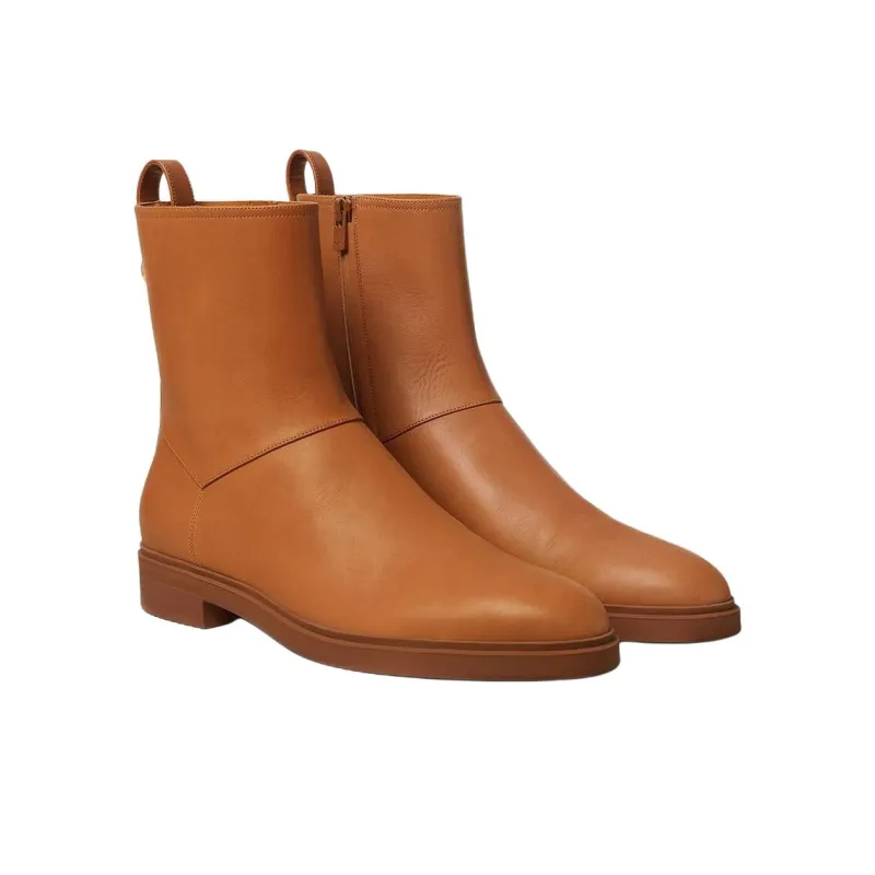 Loro Piana Kilda Ankle Boots Women's Brown-2