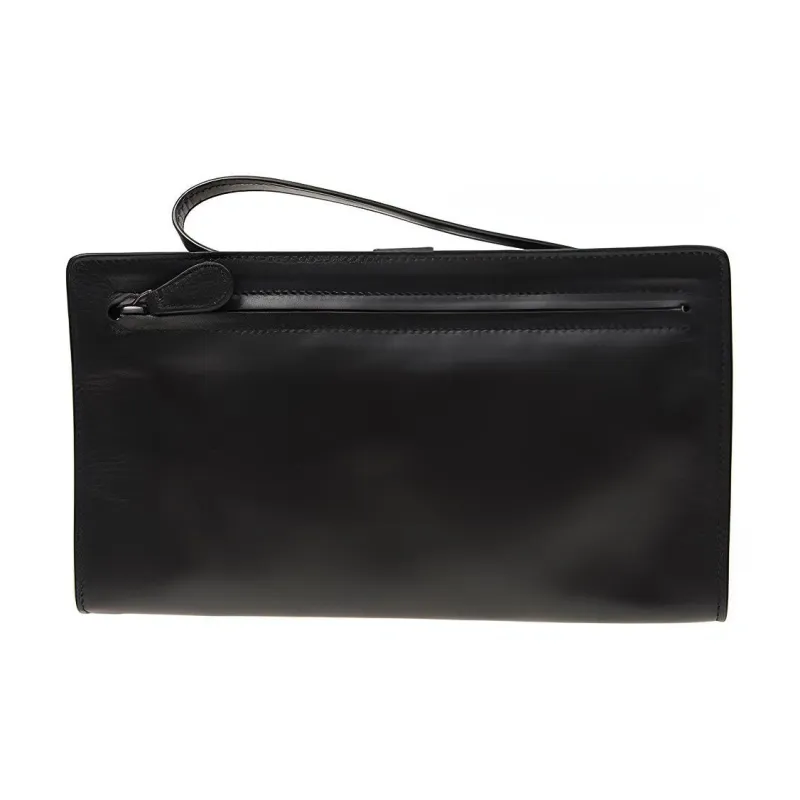 Bottega Veneta Sheepskin Wallet Men's Black-2