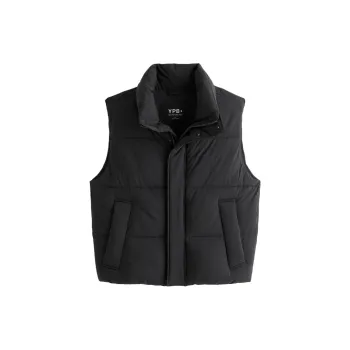 Abercrombie＆Fitch Vest Men's Black