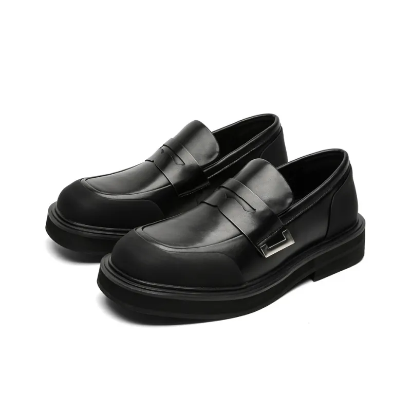 LUOMAIKE Loafers Unisex Black-2