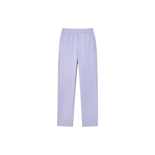 FILA Knitted Sports Pants Unisex Purple