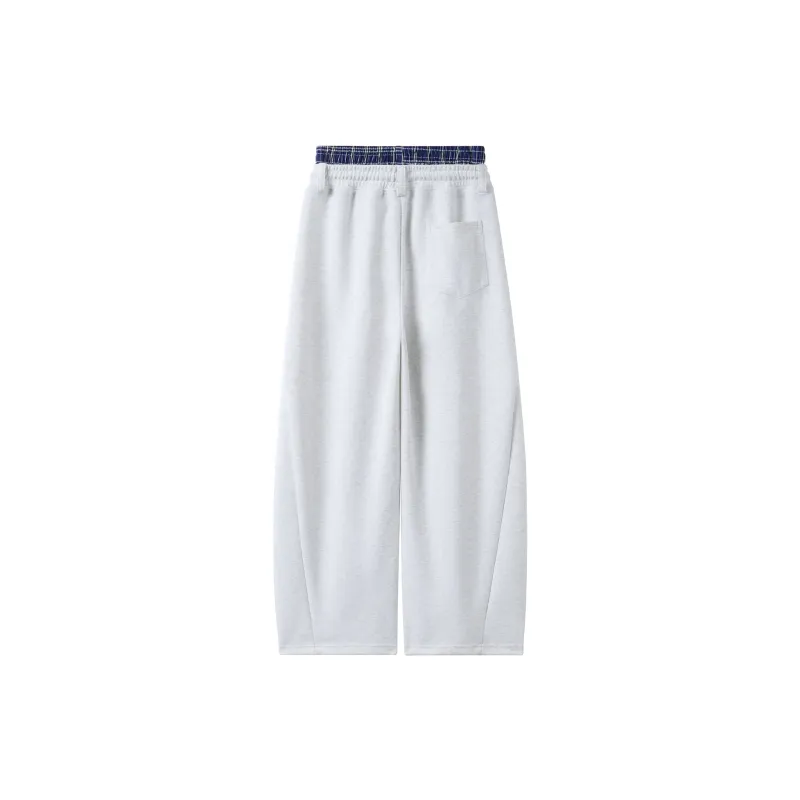 FOASIS Casual Pants Unisex Heather Gray-4