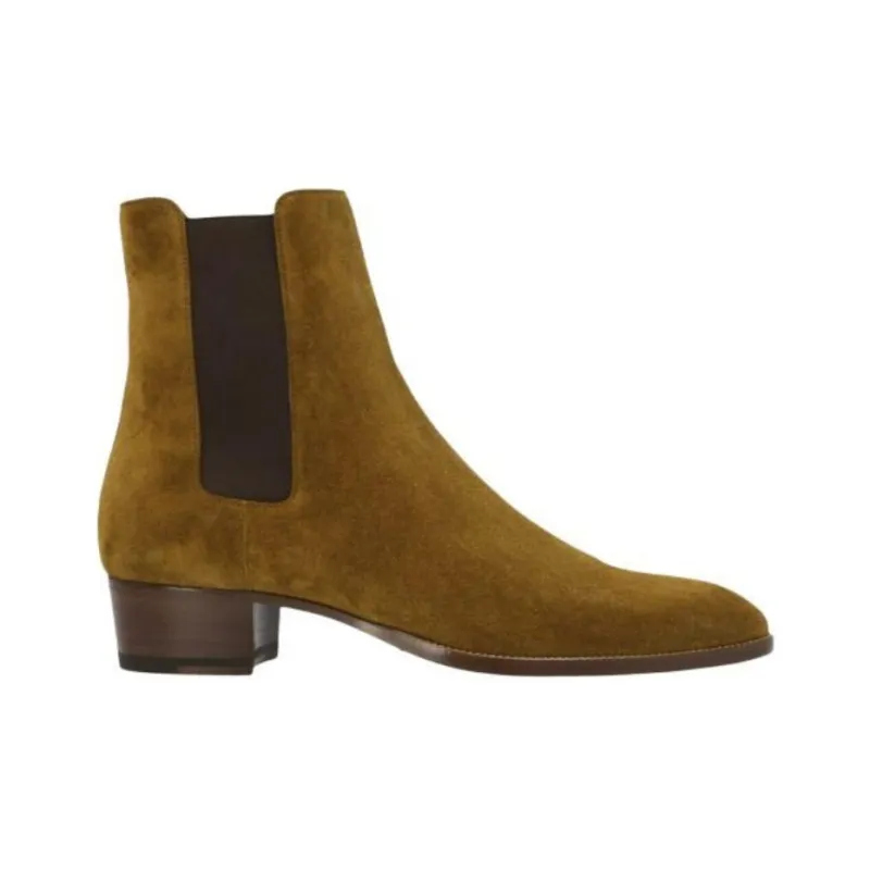 SAINT LAURENT Boots Tan-1