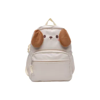 Yalu Nylon Backpack Women's Black Cat/Brown Bear/White Dog