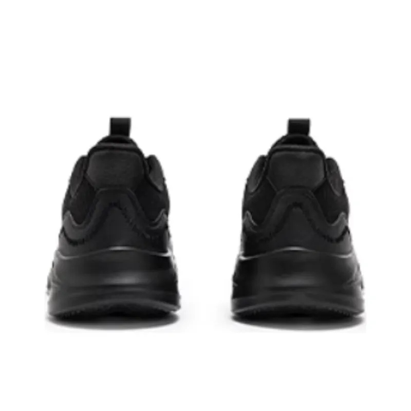 361° Anti Slip Wear Resistant Low Top Running Shoes Women's Black-3