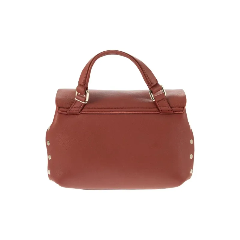 Zanellato Calfskin One Shoulder Handbags Women's Venetian Red-1