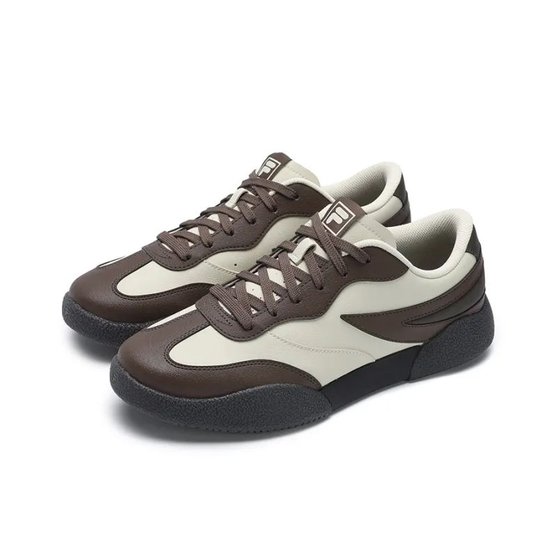 FILA Fashion Cushioning Wear-Resistant Low-Top Skateboard Shoes Men's Brown-2