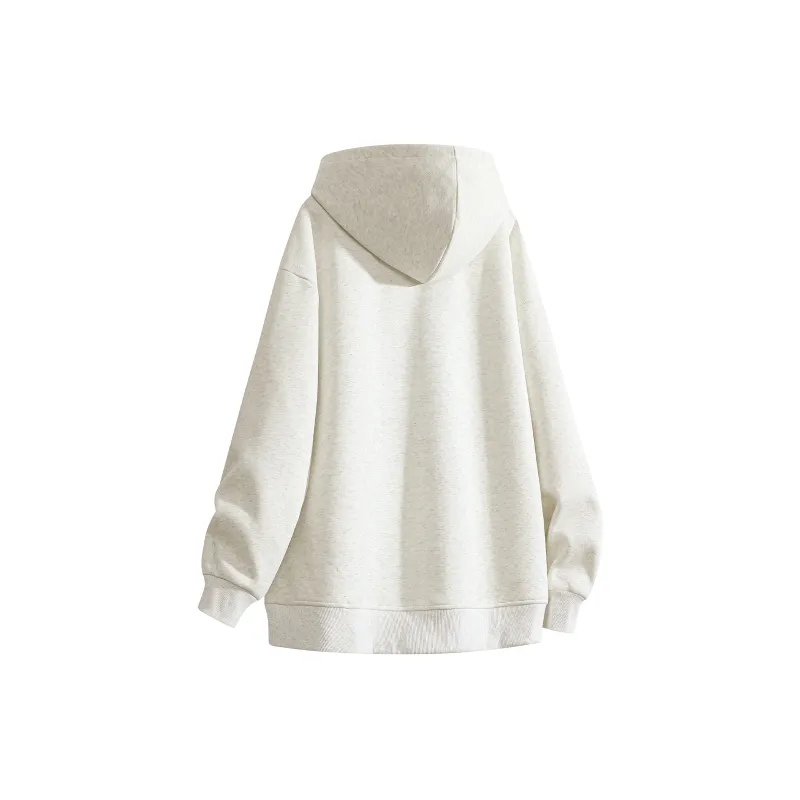 PRESSURE Sweatshirt Unisex White Heather Gray-1