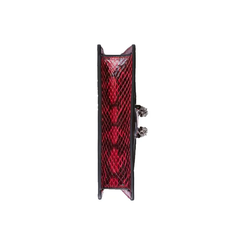 GUCCI Dionysus Python Skin Shoulder Bag Crossbody Bag Extra Mini Women's Lotus Red-6