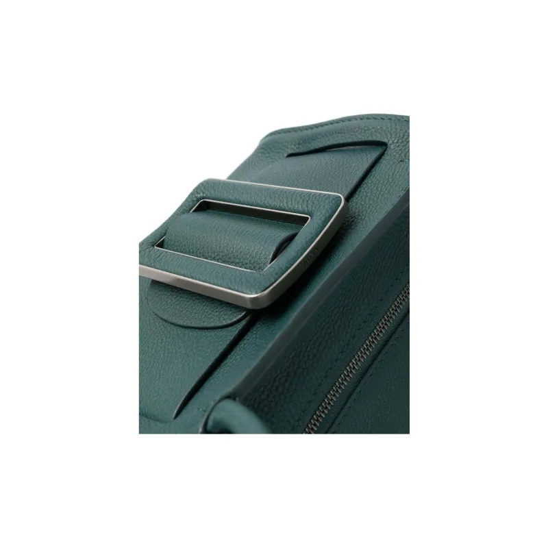 BOYY Calfskin Shoulder Bag Women's Blue-3