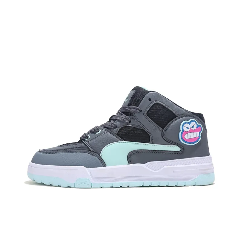 Crayon Shinchan x Jifffly Cushioned Slip-Resistant Abrasion-Resistant Mid-Top Basketball Shoes Men's-8