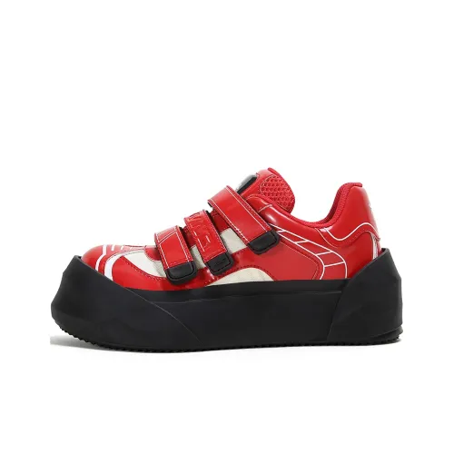 ADCDAVINCI Cushioned Wear-Resistant Height Increasing Low-Top Skateboard Shoes Women's