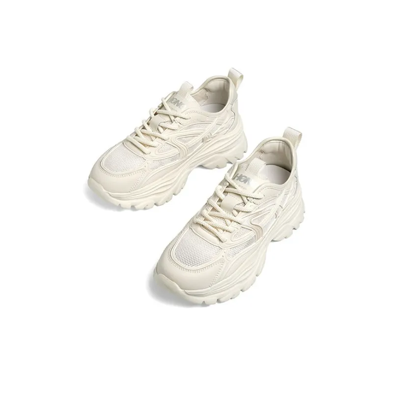 RED DRAGONFLY Height Increasing Wear Resistant Slip Resistant Low Top Chunky Sneakers-3
