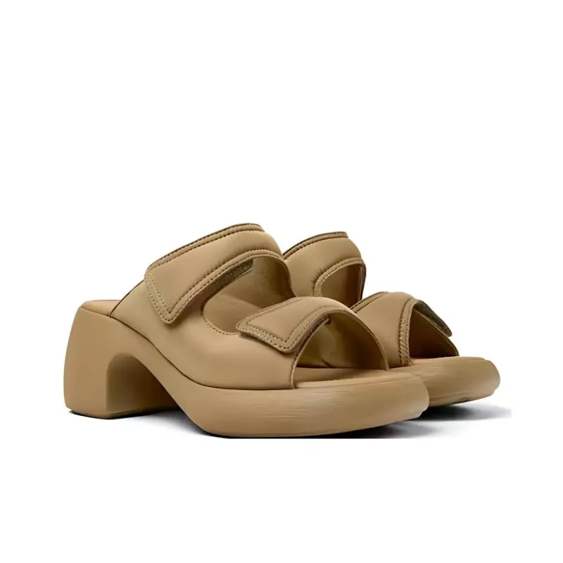 CAMPER Slide Slippers Women's Brown-2