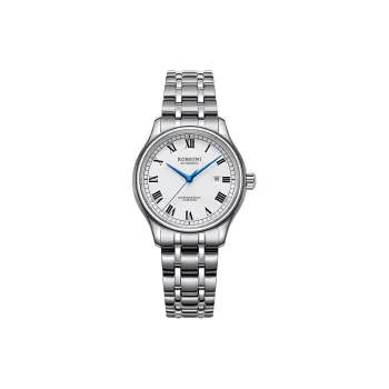 ROSSINI Mechanical Movement Stainless Steel Strap Watch Women's Watch White Dial