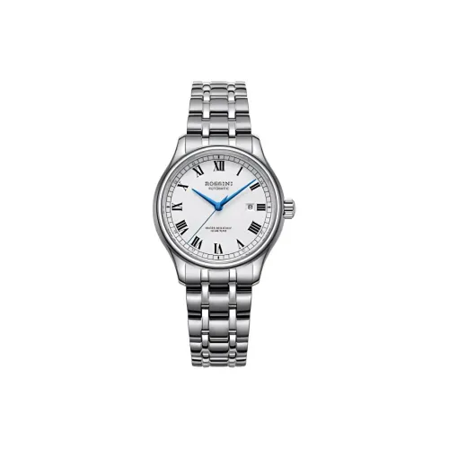 ROSSINI Mechanical Movement Stainless Steel Strap Watch Women's Watch White Dial