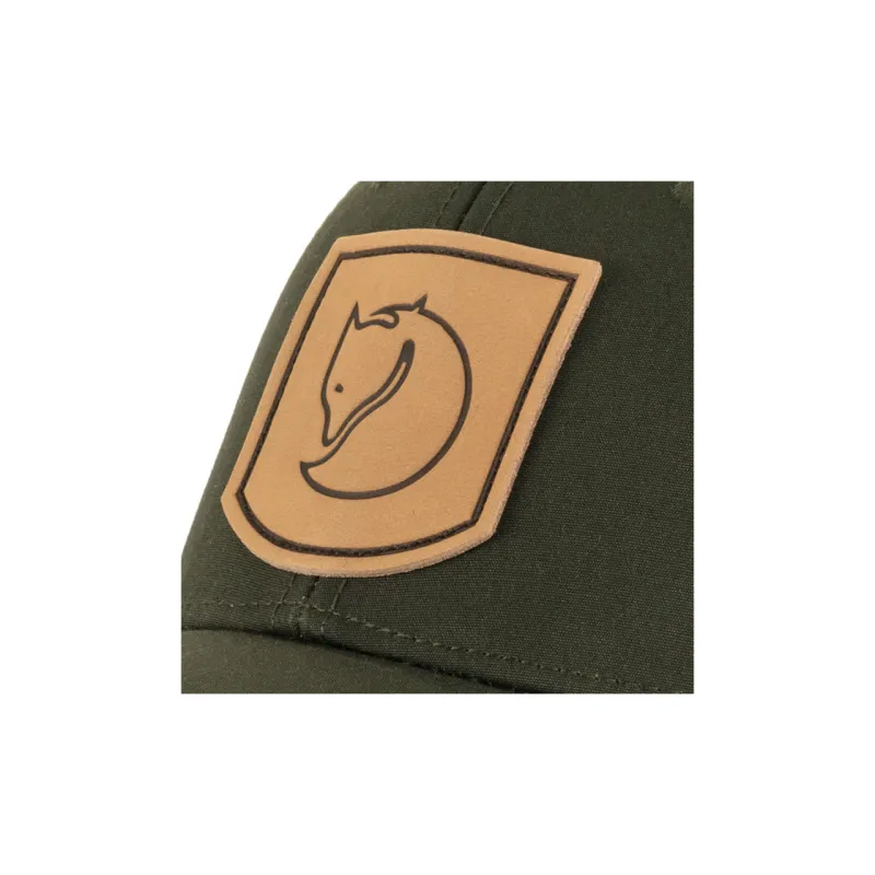 Fjallraven Polyester Organic Cotton Recycled Polyester Baseball Caps Unisex Green/Gray-1