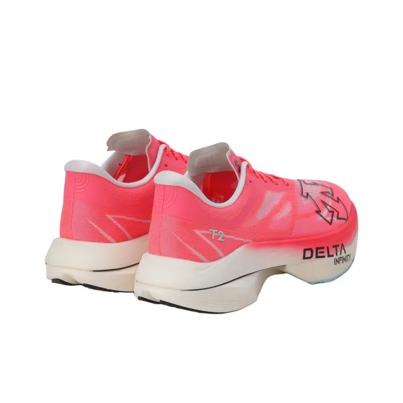 DESCENTE Anti Slip Wear Resistant Low Top Running Shoes Unisex Pink-2