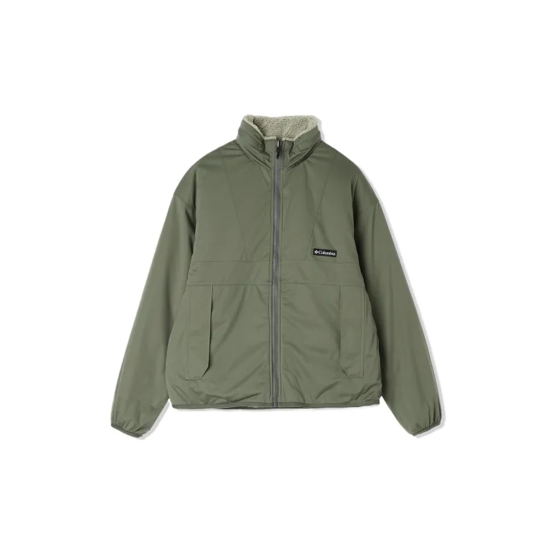 Columbia W Bay Bay Pass™ Reversible Fleece Jacket Jacket Women's Green-2