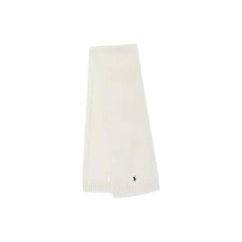 Polo Ralph Lauren Logo Embroidered Scarf