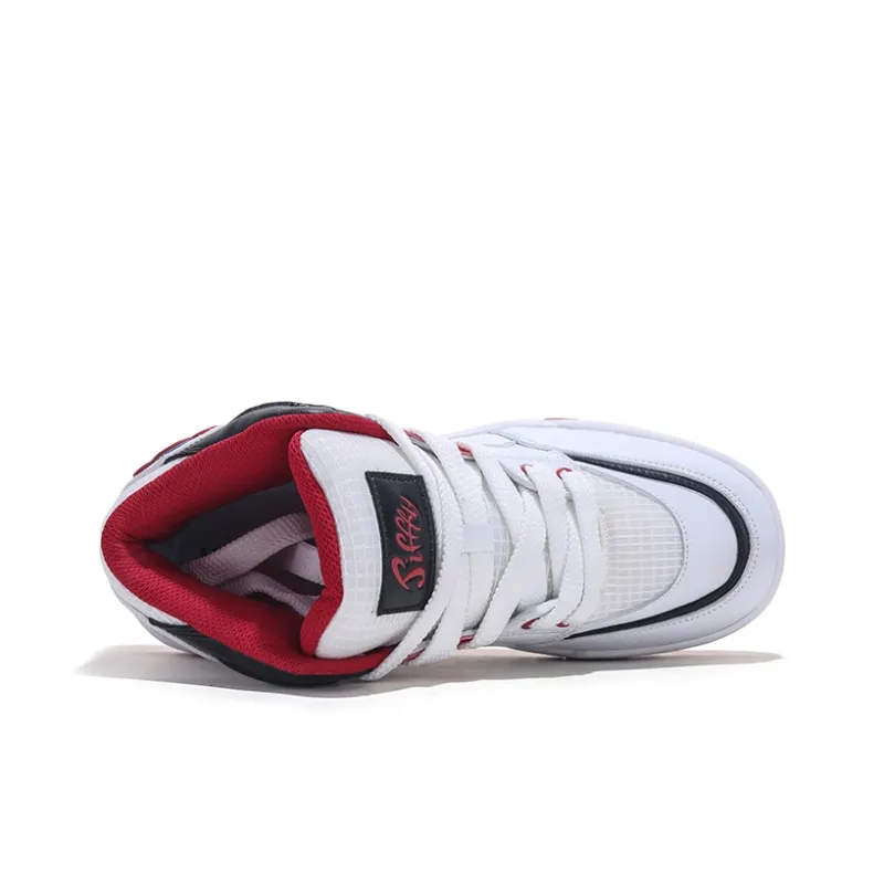 Crayon Shinchan x Jifffly Cushioned Slip-Resistant Abrasion-Resistant Mid-Top Basketball Shoes Men's-5