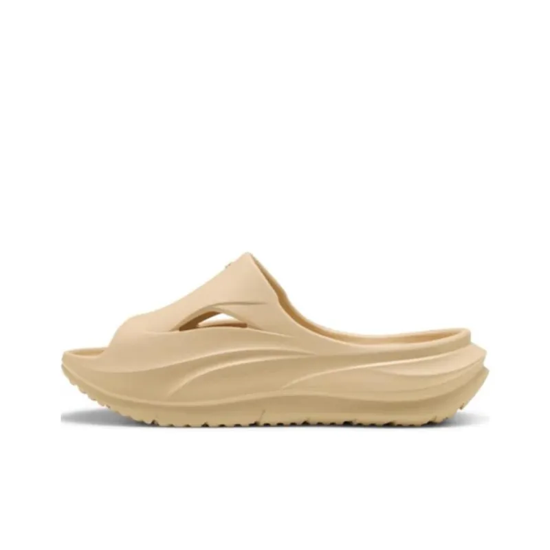 PUMA Softride Slip Resistant Abrasion Resistant Slide Slippers Unisex Yellow-0