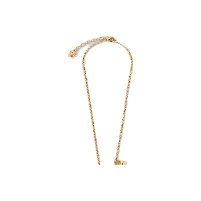 VERSACE Medusa Pendant Embellished Necklace-2
