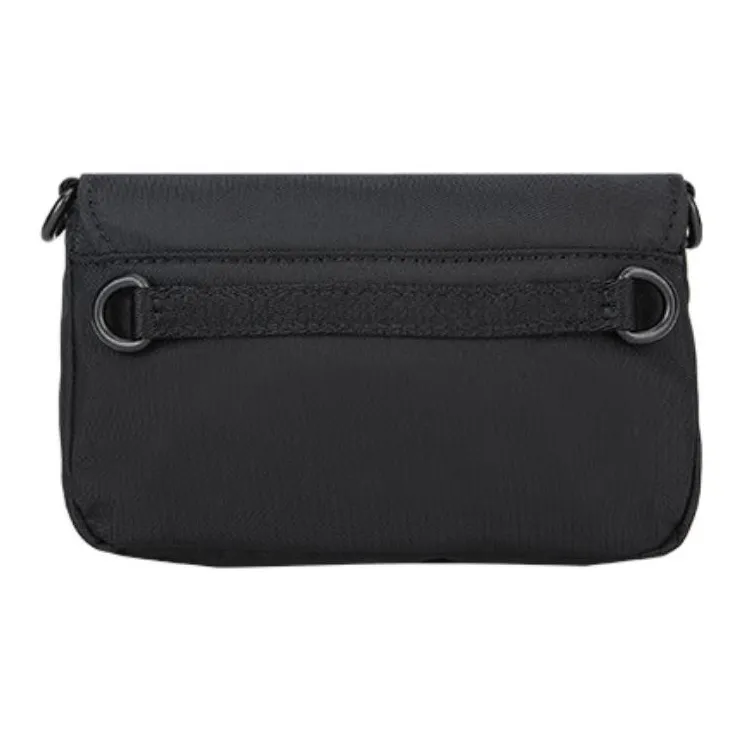 FANSIZHE Jeans Couture Fabric Envelope Bag Crossbody Bag Shoulder Bag Men's Black-2