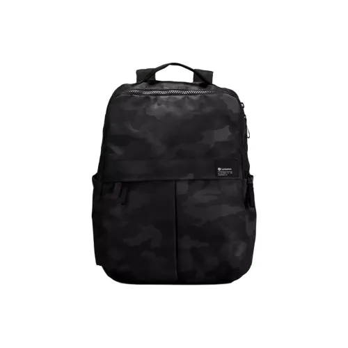 Lululemon Recycled Polyester Backpack Unisex Black