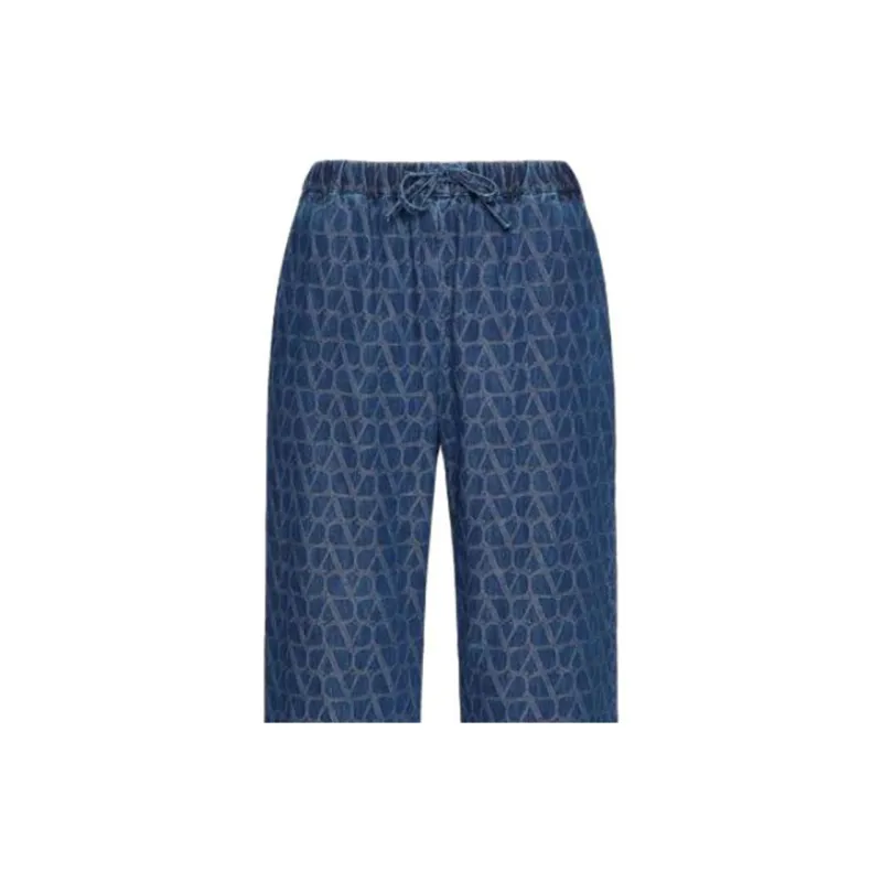 Valentino Drawstring Cropped Trousers-4