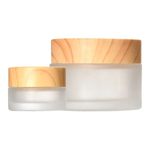 JIANYINGSHU Travel Cosmetics Mini Bottles Face Cream Lotion Foundation Portable Glass Sample And Small Vials