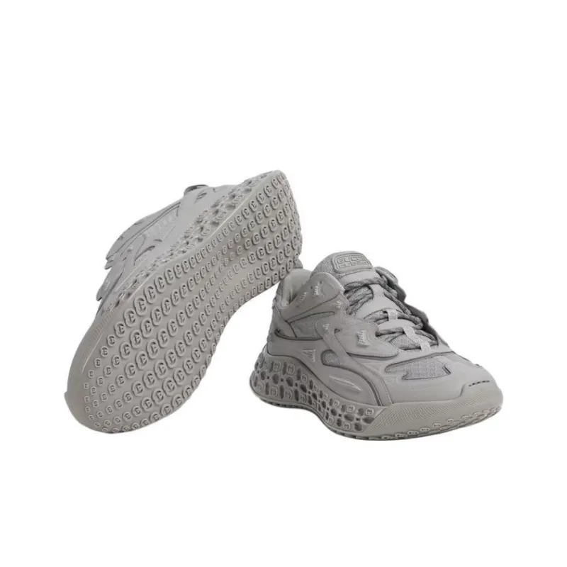 GUCCI Cub3d Low Top Casual Shoes Men's Gray-5