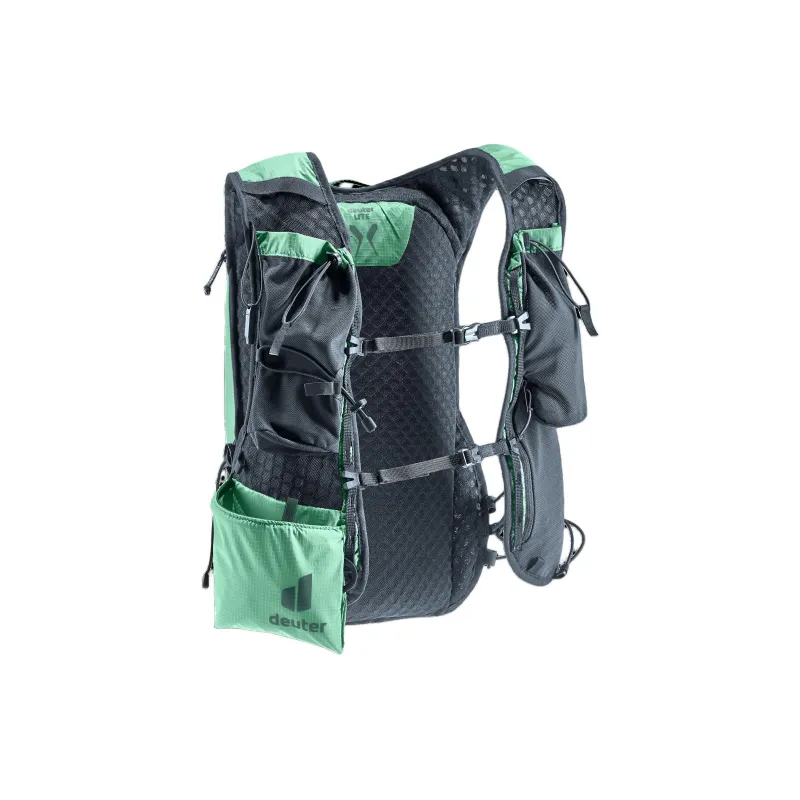 DEUTER Recycled Fabric Outdoor Hiking Bag Backpack Women's Green-5