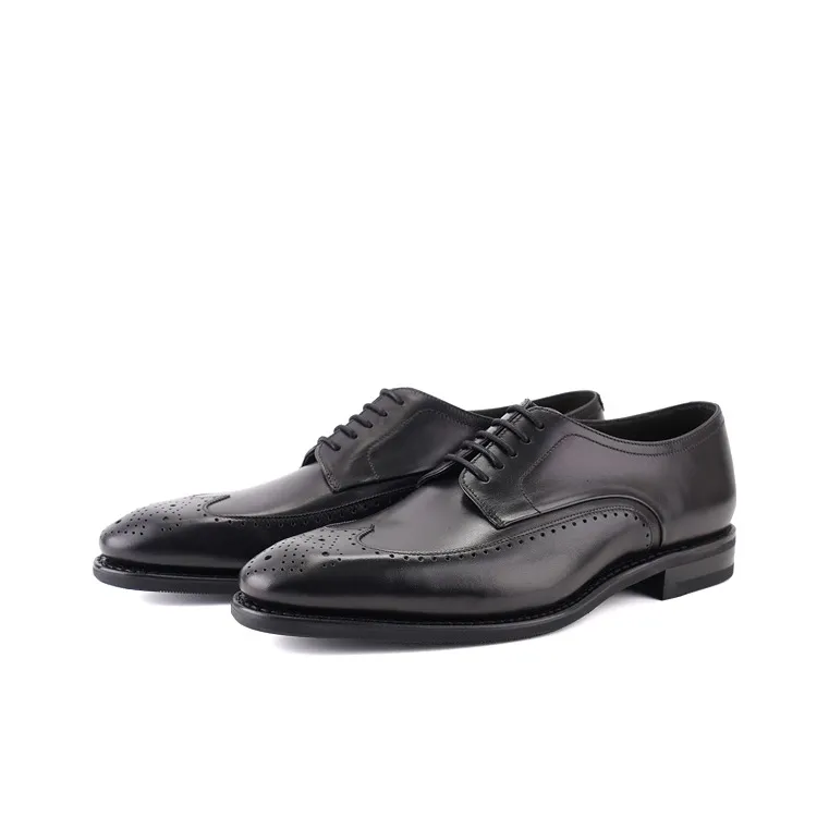 LOAKE Dress Shoes Men's Black/Bronze-1