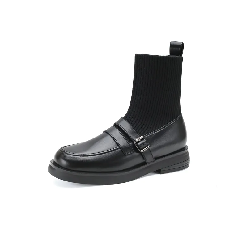 D FUSE SCANDINAVIA Ankle Boots 3.5cm Women's Black-0