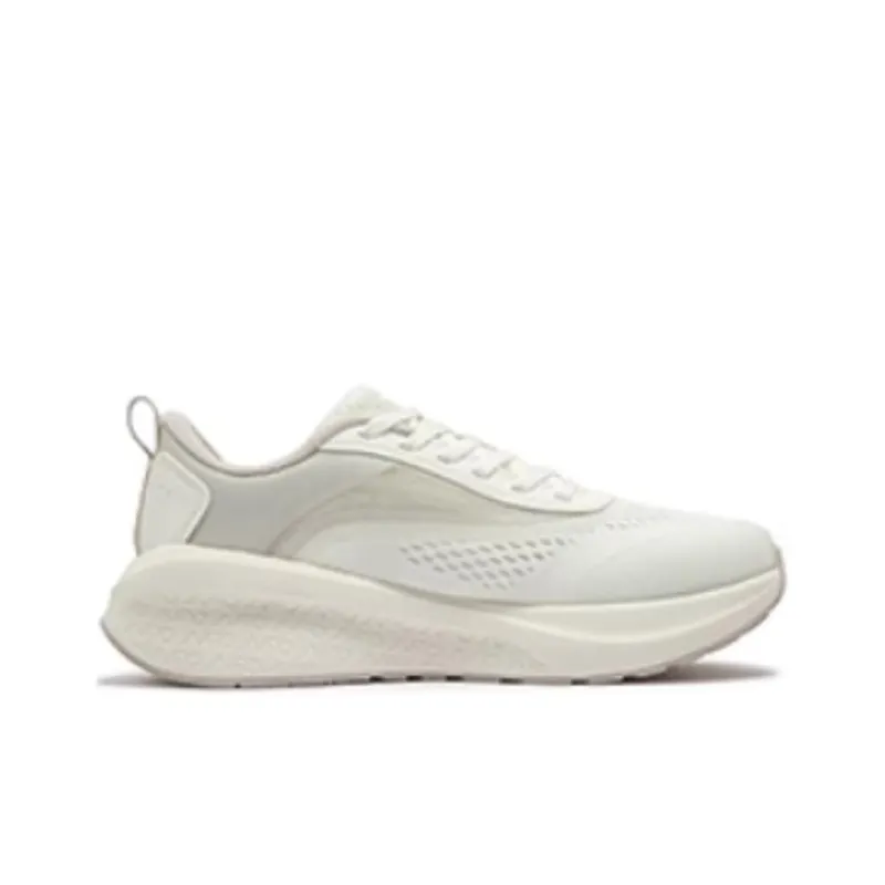 361° Wear Resistant Low Top Running Shoes Women's Beige-1