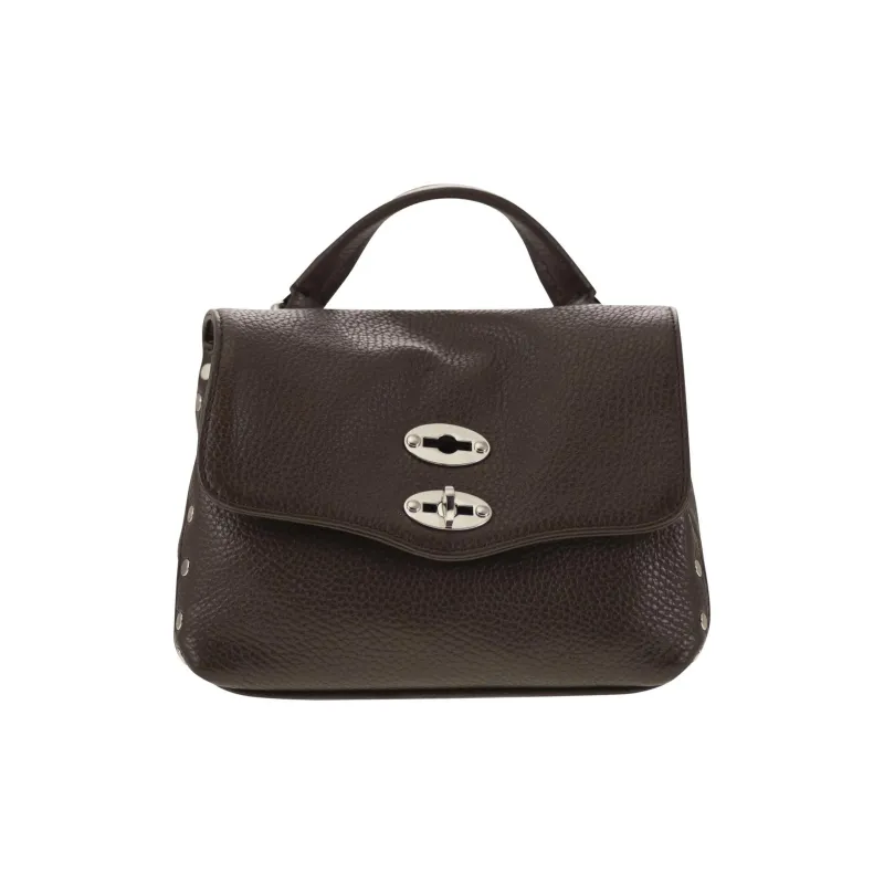 Zanellato Postina Calfskin Handbag Women's Brown-0