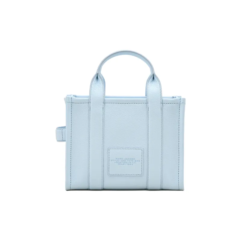 MARC JACOBS Grain Leather Tote Bag, Shopping Bag, Shoulder Bag, Crossbody Bag, Handbag Trumpets Women's White-2
