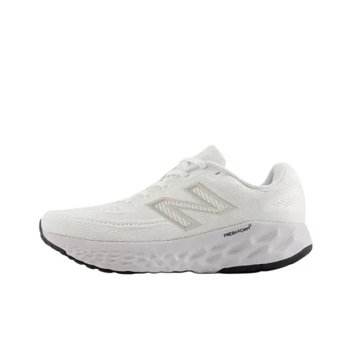 New Balance Fresh Foam X EVOZ V4 Abrasion Resistant Breathable Low Top Casual Running Shoes Women's White D Width