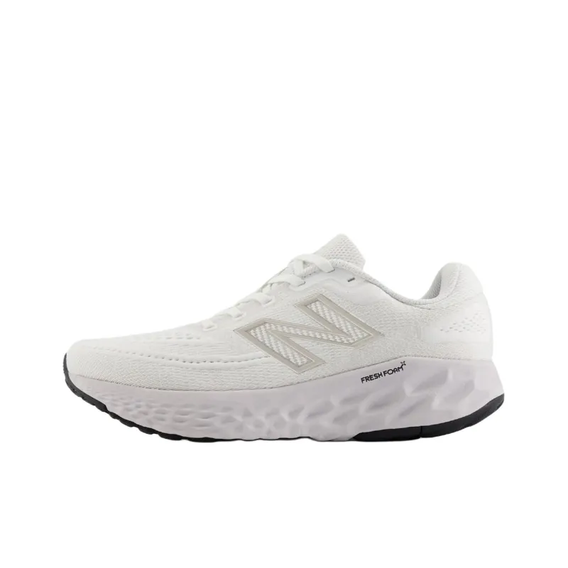 New Balance Fresh Foam X EVOZ V4 Abrasion Resistant Breathable Low Top Casual Running Shoes Women's White D Width-0