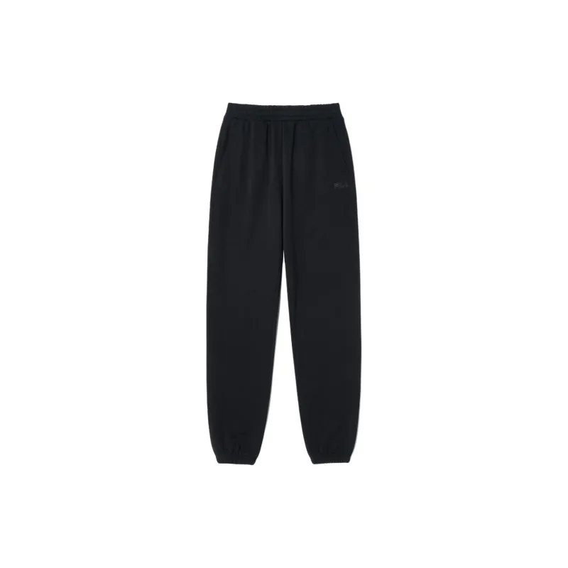 FILA Knitted Sports Pants Unisex Black-0