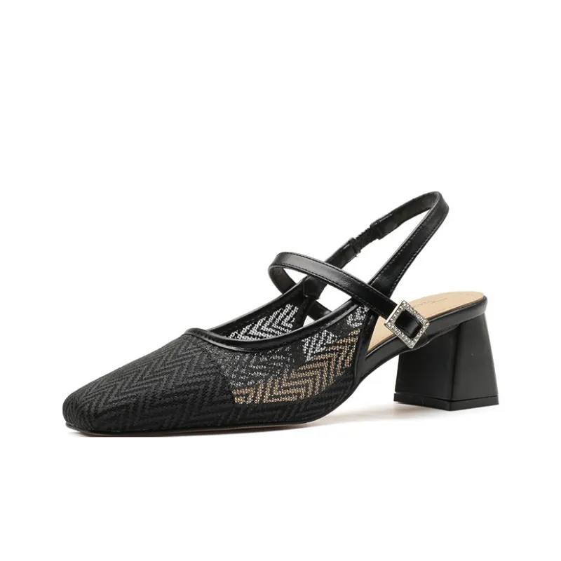 KATHRYN WILSON Chunky Heel High Heels Women's-5