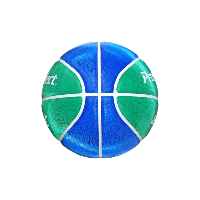 ProSelect Basketball Blue Green Size 5 Reflective Training Kids'-3