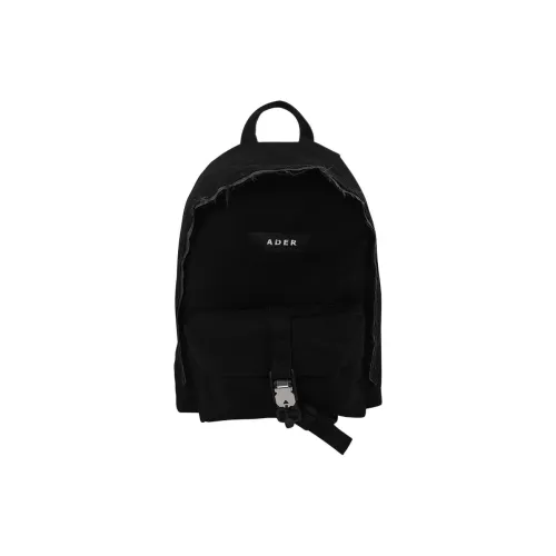 ADER ERROR Cotton Backpack Unisex Black